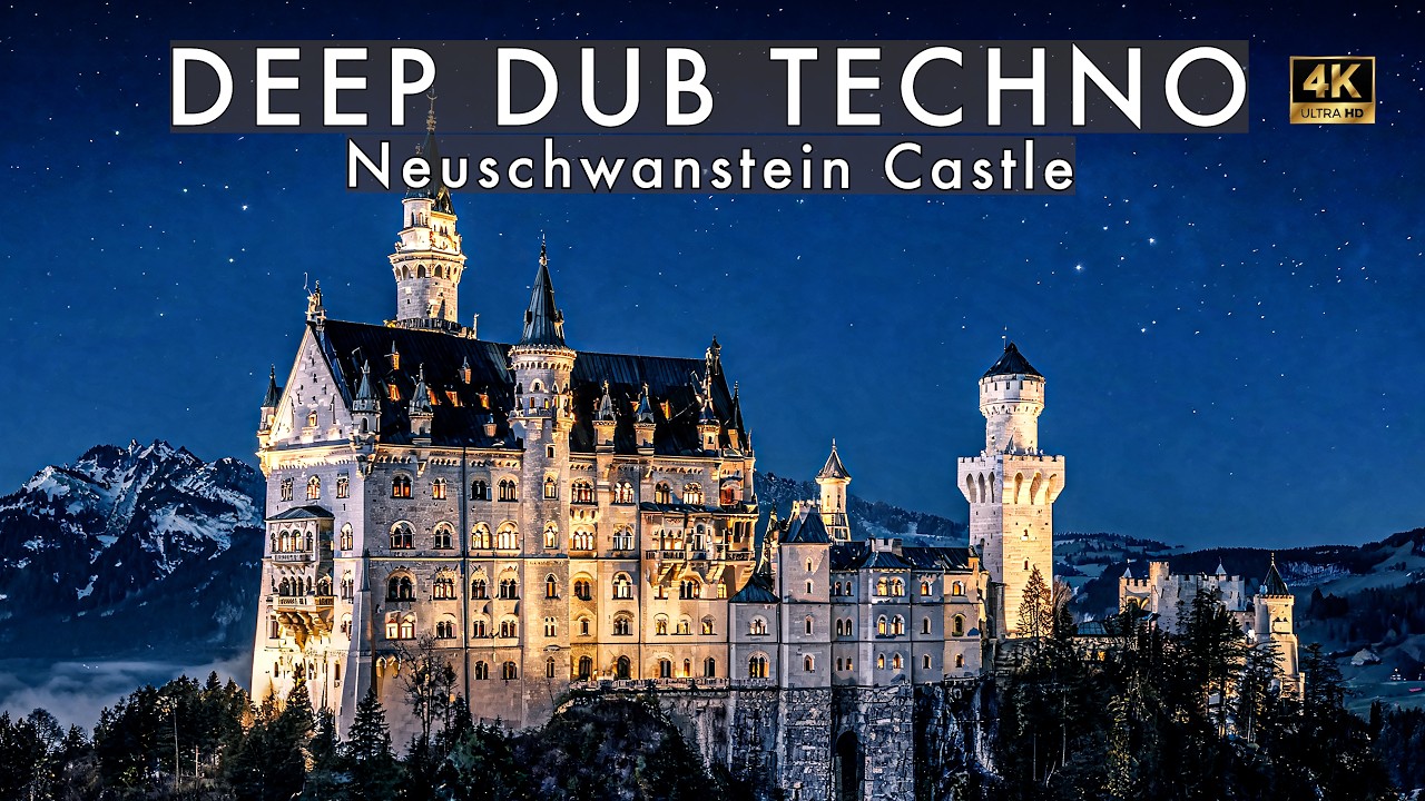 Deep Dub Techno Mix 2026 | Neuschwanstein Castle | Bavaria After Dark | Cinematic 4K Visuals