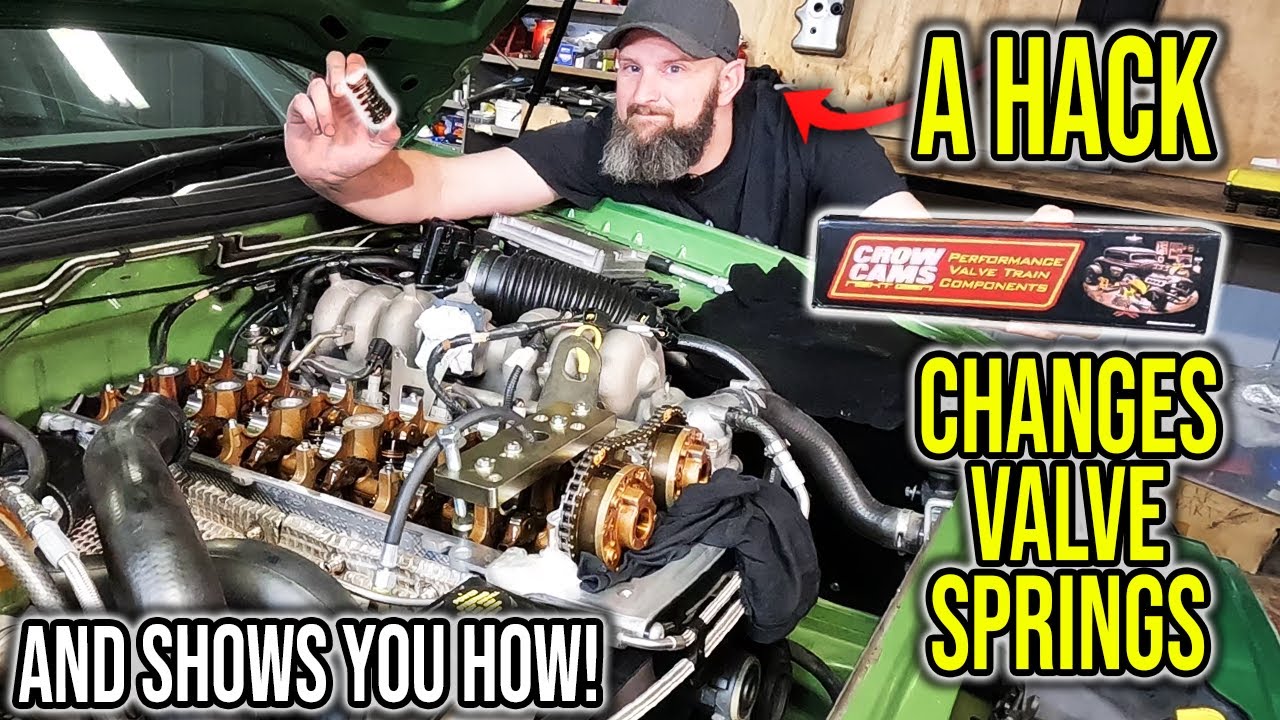 Barra Valve Spring Install - In Car & Without Removing Timing Cover? (And YOU Can Too)