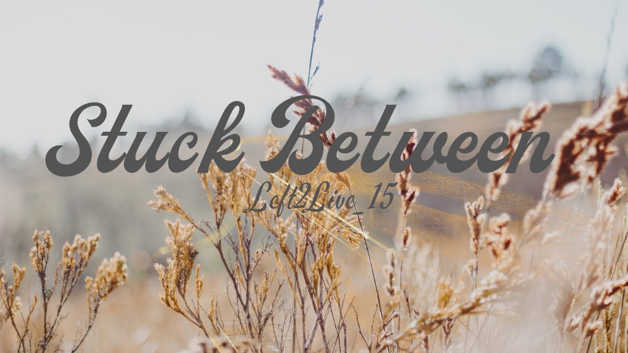 Stuck Between ~Left2live ( Official Video Lyrics) 