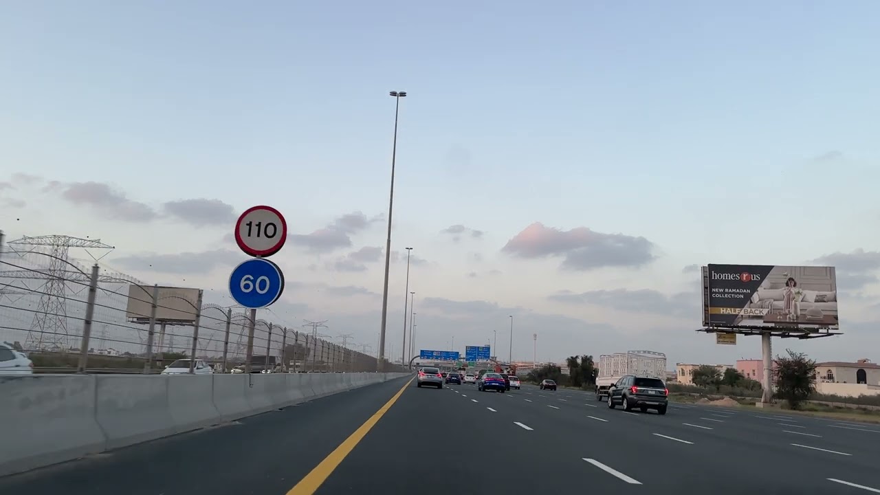 Barari to Nahda |  Dubai 4K drive