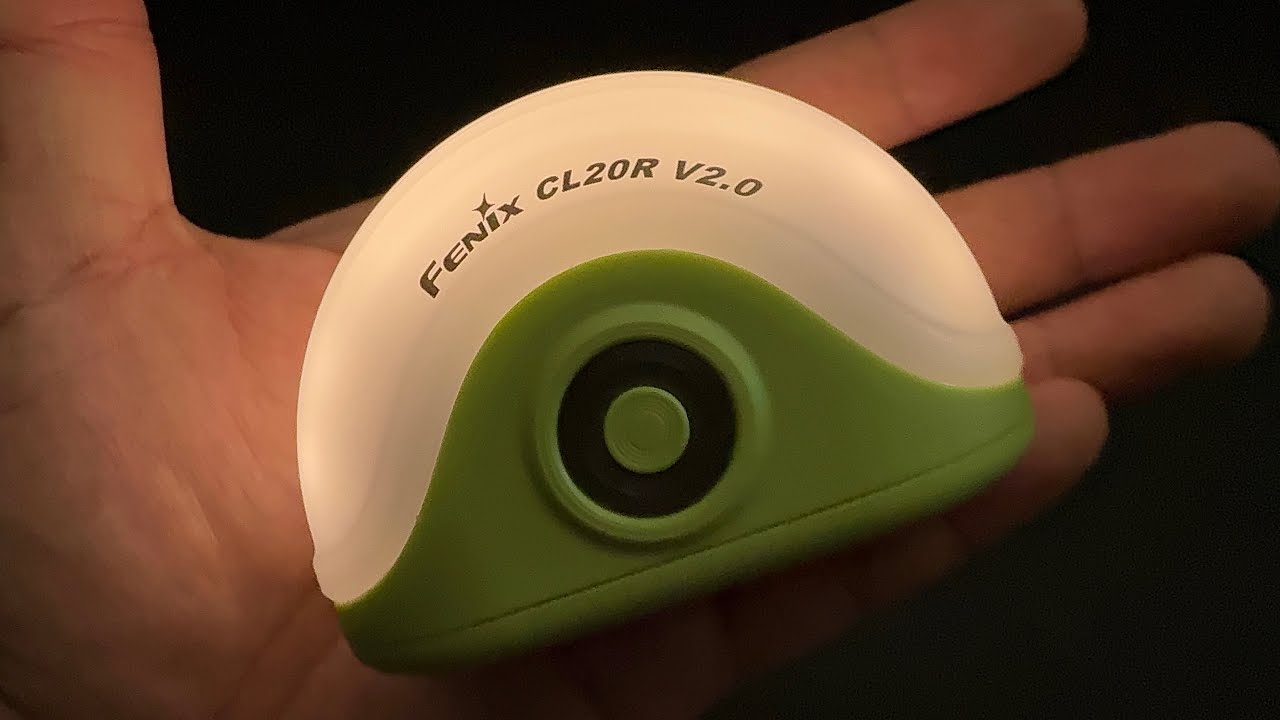 FENIX CL20R V2.0 SPRING GREEN โดมไฟชาจได้ แสงดีกว่าเดิมเยอะ เจ้าหอยทาก