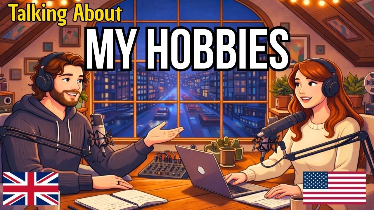 How to Talk About Your Hobbies in English | English Conversation Practice