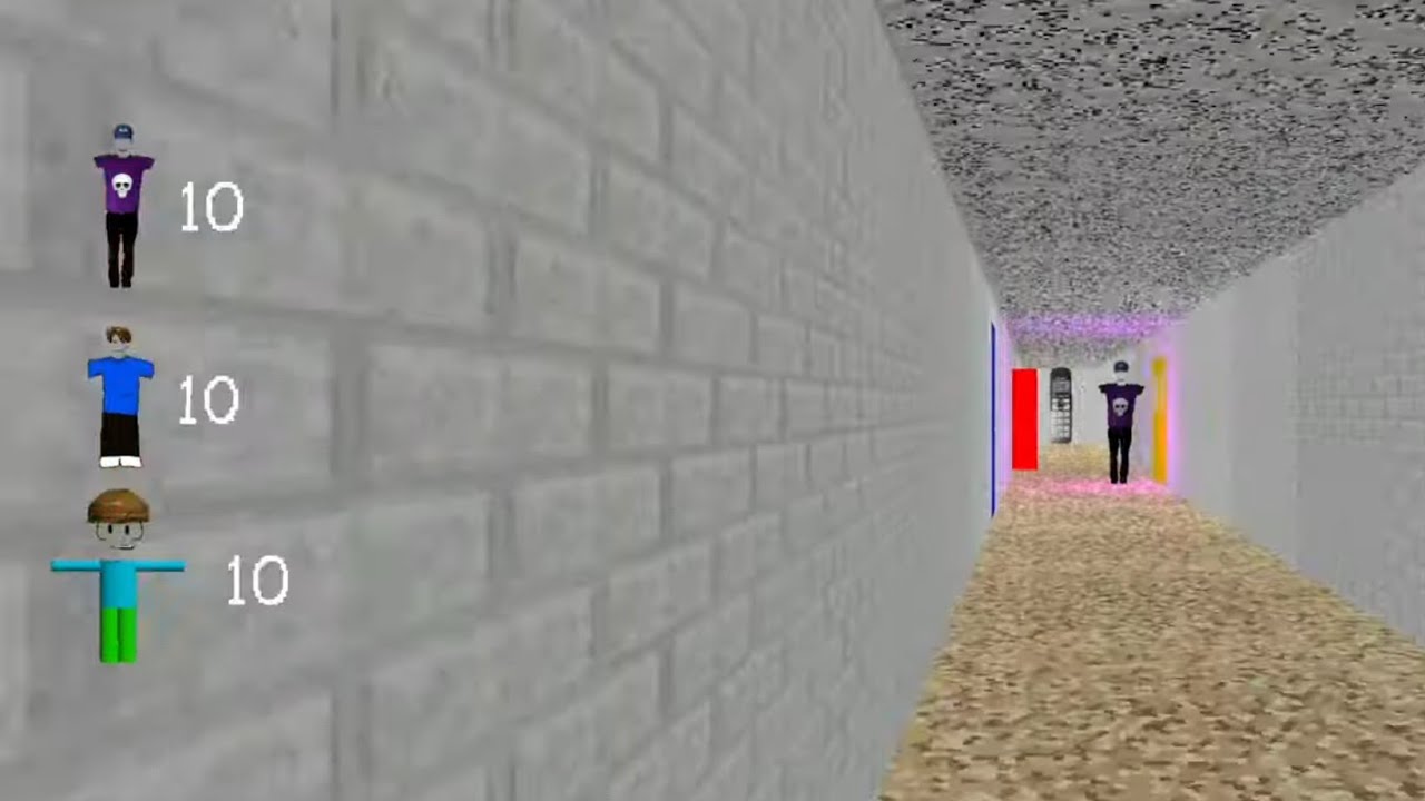 Triple Trouble ( 4K / Debug : x ) [Baldi's Basics]