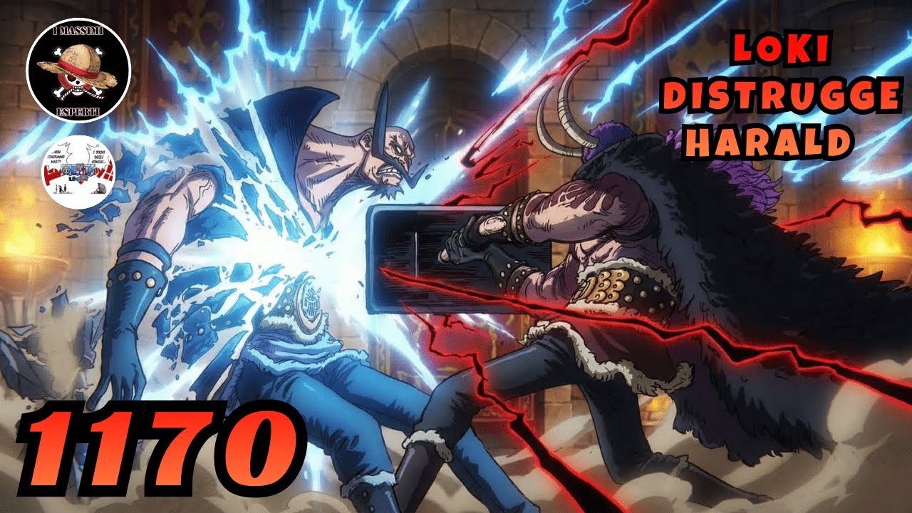LOKI sconfigge HARALD: La Potenza del Frutto Leggendario e del Ragnir. One Piece 1170