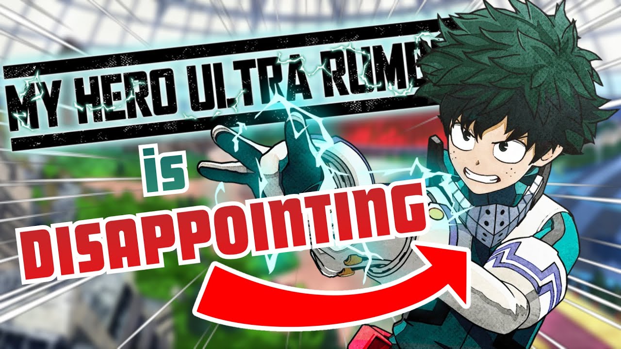 My Hero Ultra Rumble Is Disappointing