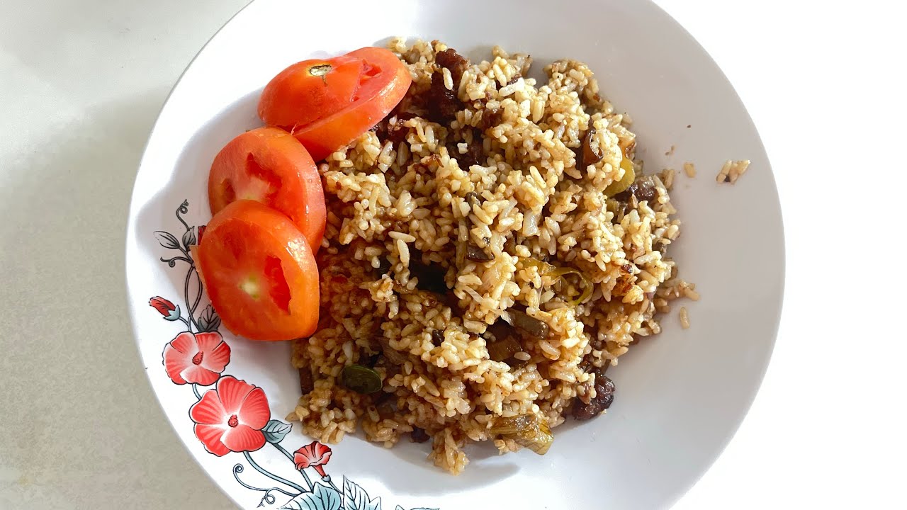 MASAK SATSET || Nasi goreng daging semur kambing