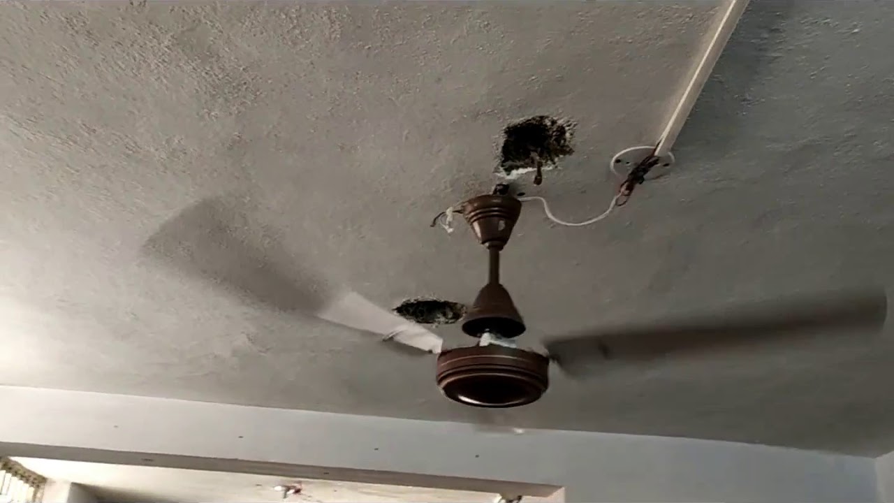 1990'S CROMPTON GREAVES HIGH EFFECIENCY CEILING FAN 1200MM 48" BROWN