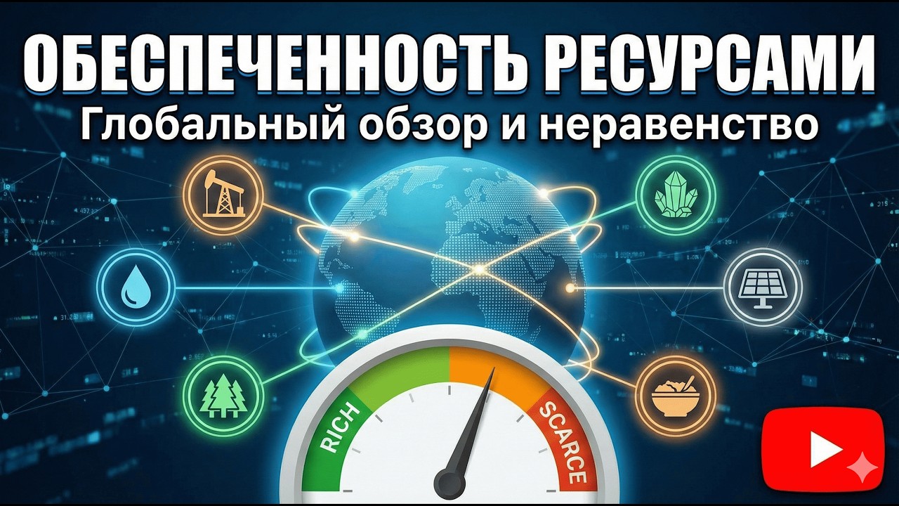 Разбор темы: Ресурсообеспеченность стран мира: Кому достались все богатства планеты?
