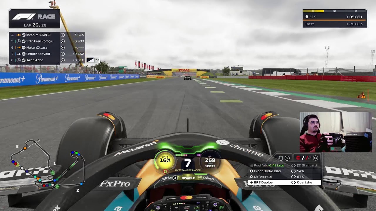@eracingtr  - Britanya GP - 1. Yarış