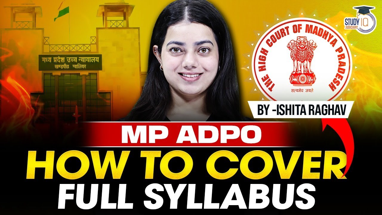 MP ADPO HOW TO COVER FULL SYLLABUS | COMPLETE DETAILS BY ISHITA MA’AM