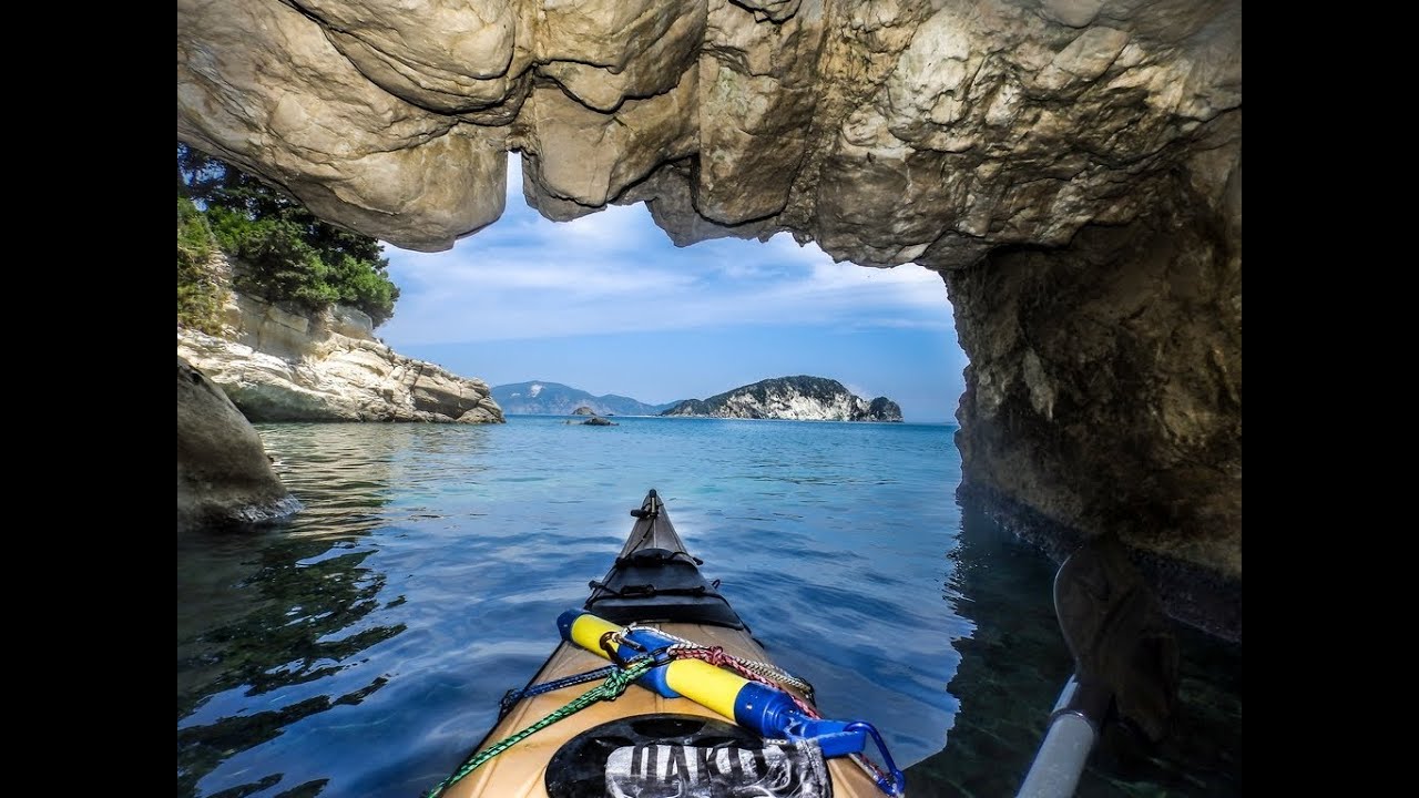 Paddling from limni Keriou to Mizithres island.(trailer)