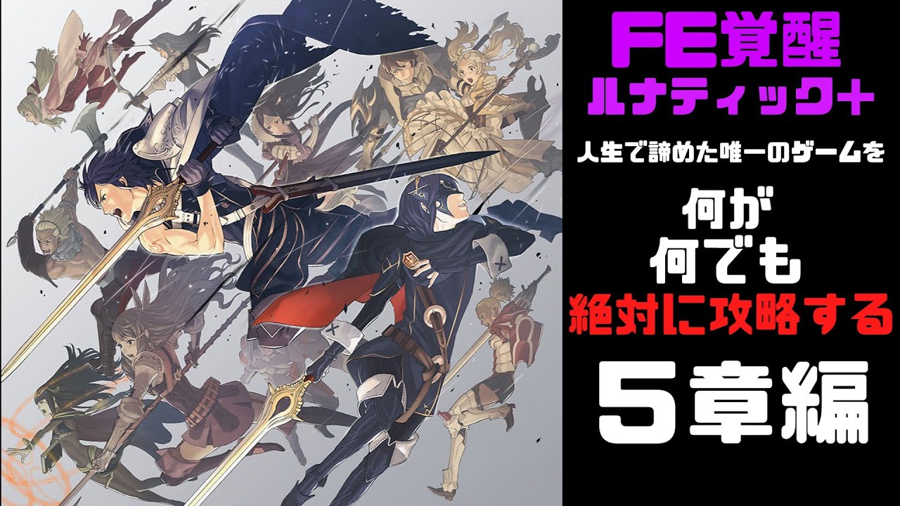 【ファイアーエムブレム覚醒 ルナティック+】人生で唯一諦めたゲームをクリアする　　５章