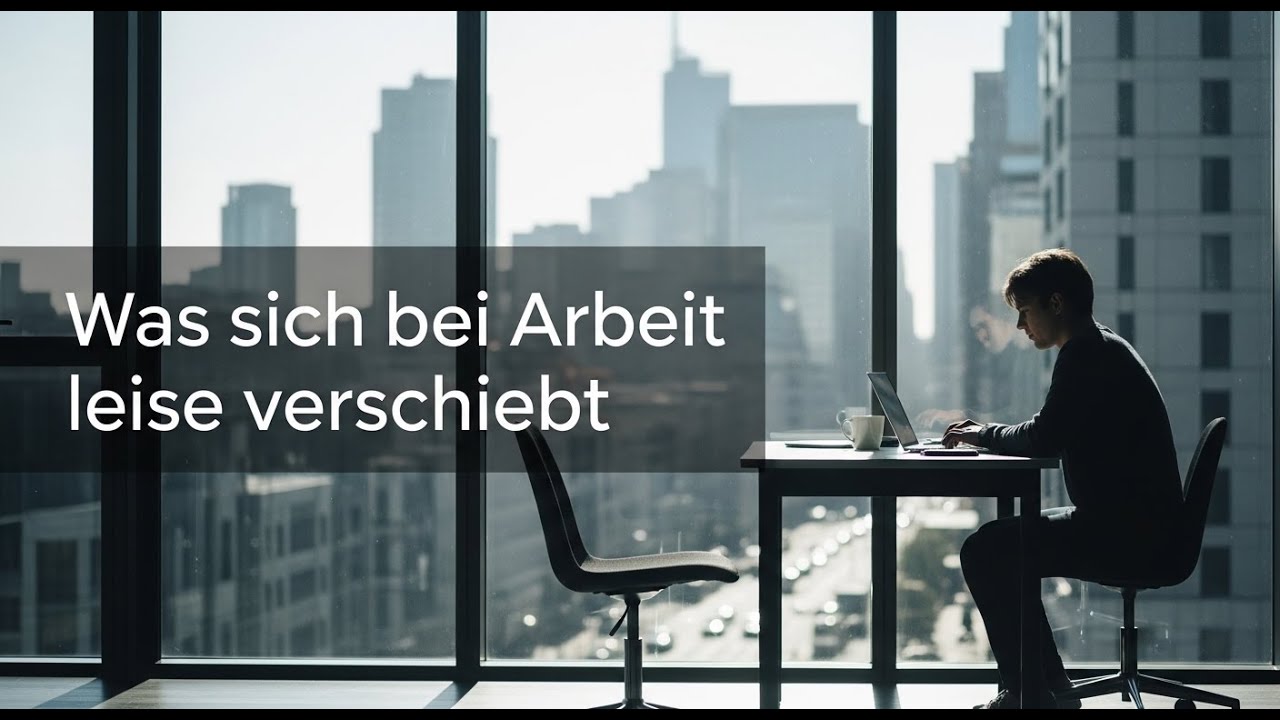 Arbeit im WANDEL: Was SICH LEISE verschiebt.