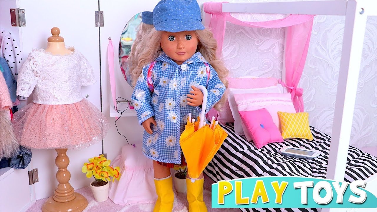 OG Doll After School Routine in Bedroom! Play Toys