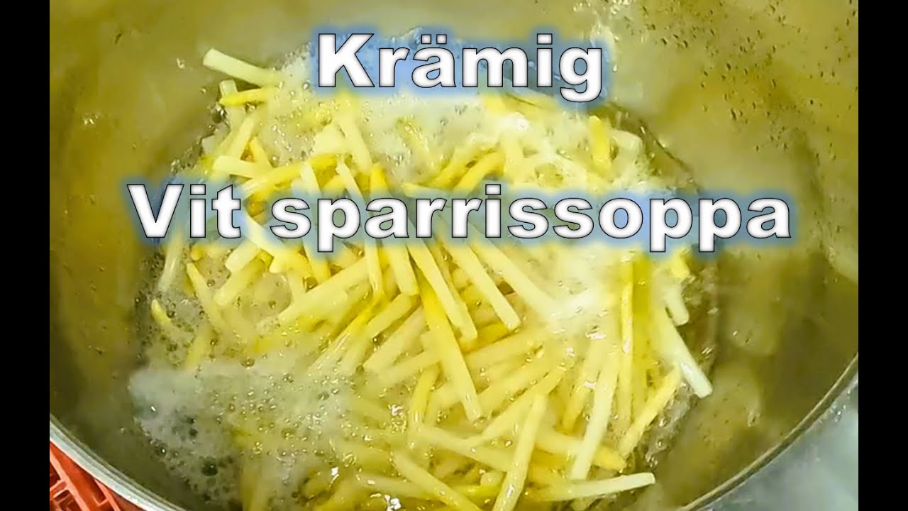 Snabb vit sparrissoppa