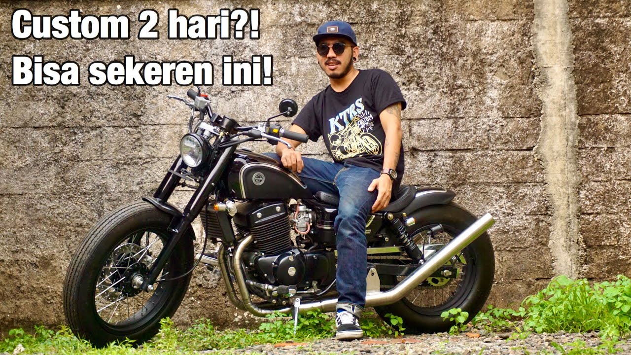 Custom Benelli Patagonian Eagle Jadi Bobber Dalam 2 Hari! Mau?!