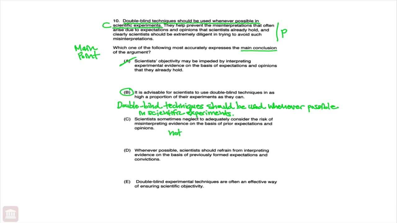 June 2007 LSAT LR1 Q10