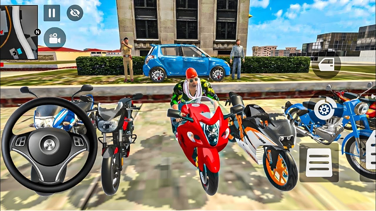 🏢 Franklin Extreme Parking Challenge – Bike Stunt Madness