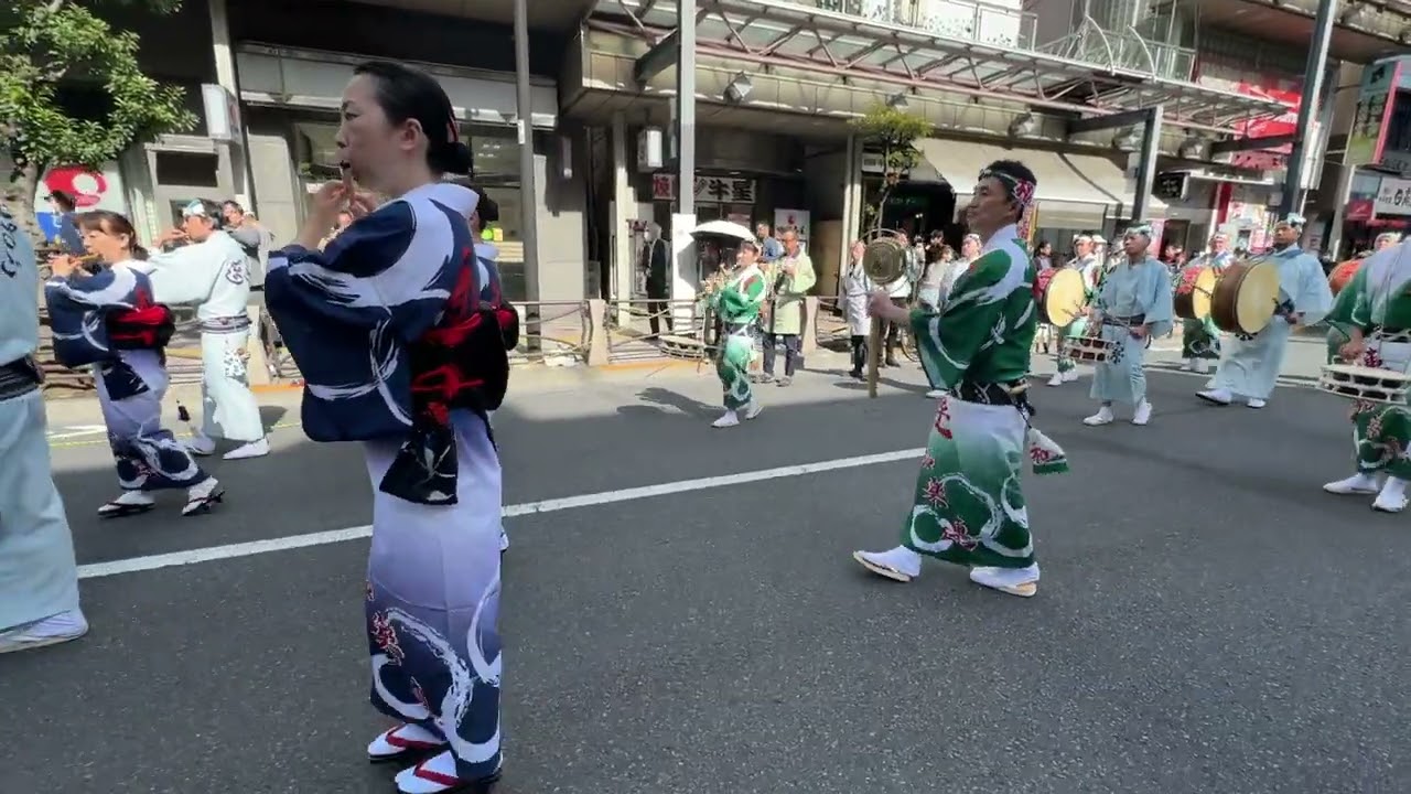 2025/5/3 和樂連・ひさご連@第4回亀戸梅屋敷阿波踊り大会 流し踊り