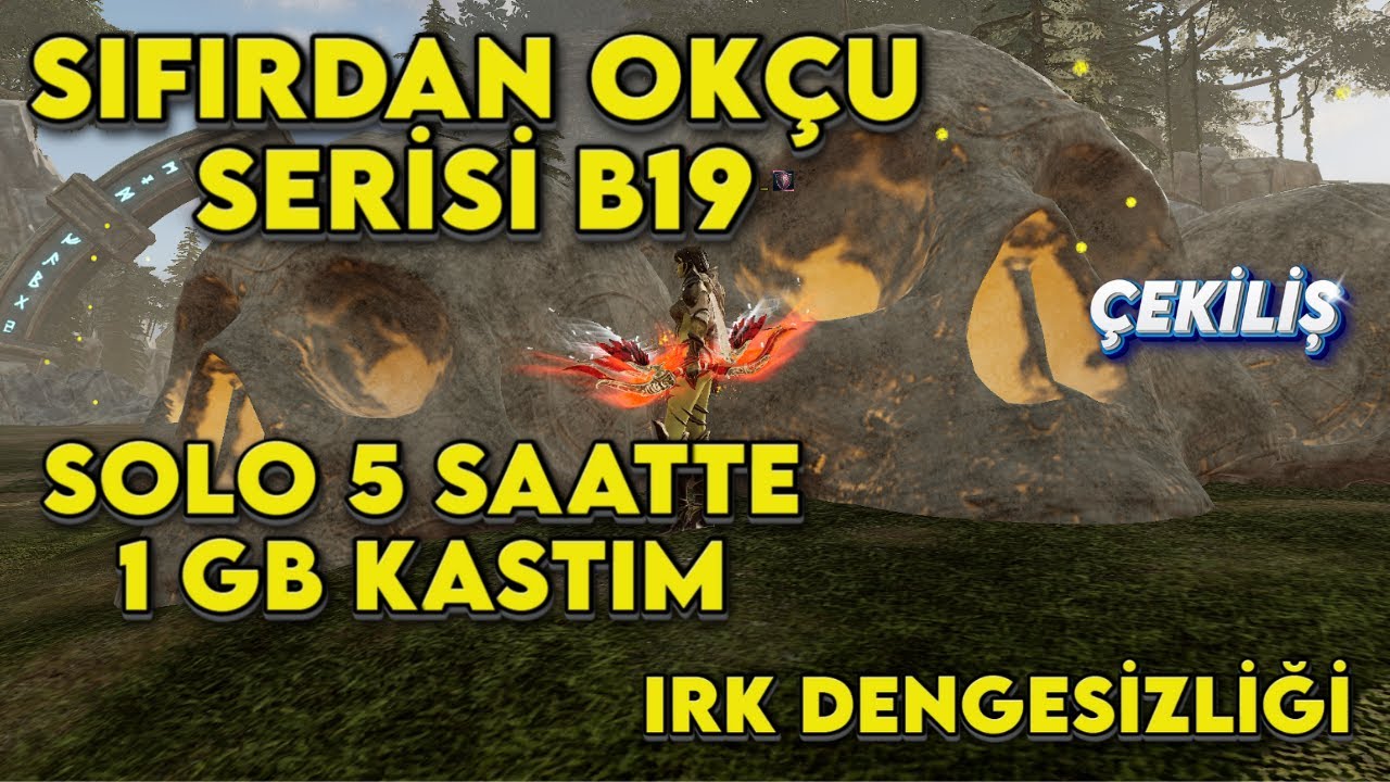 SOLO FARMDA 5 SAATTE 1 GB KASTIM / IRK DENGESİZLİĞİ / RİSE ONLİNE SIFIRDAN OKÇU SERİSİ B19