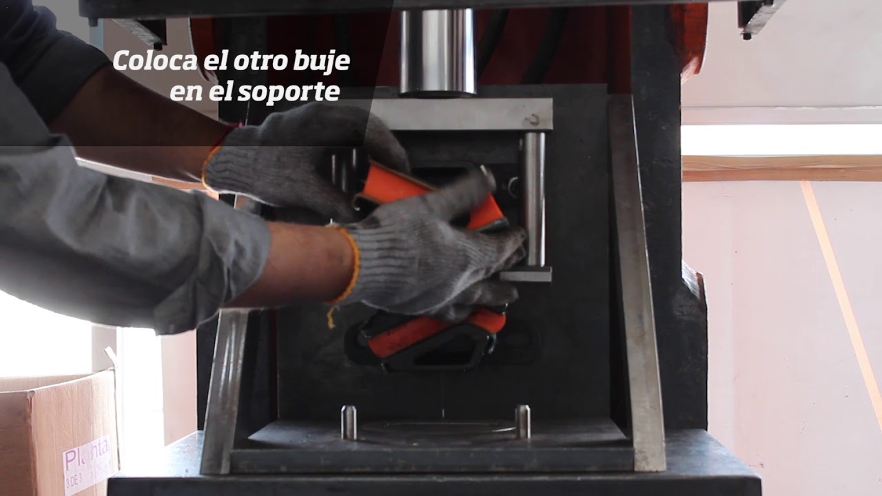 Instalación de Soporte para Motor GAFF® 32075. #Bujes #Soportes