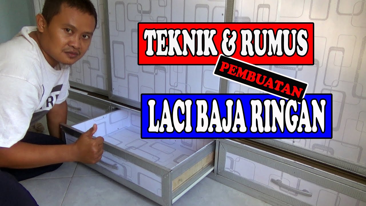 TEKNIK DAN RUMUS PEMBUATAN LACI HOLLOW BAJA RINGAN