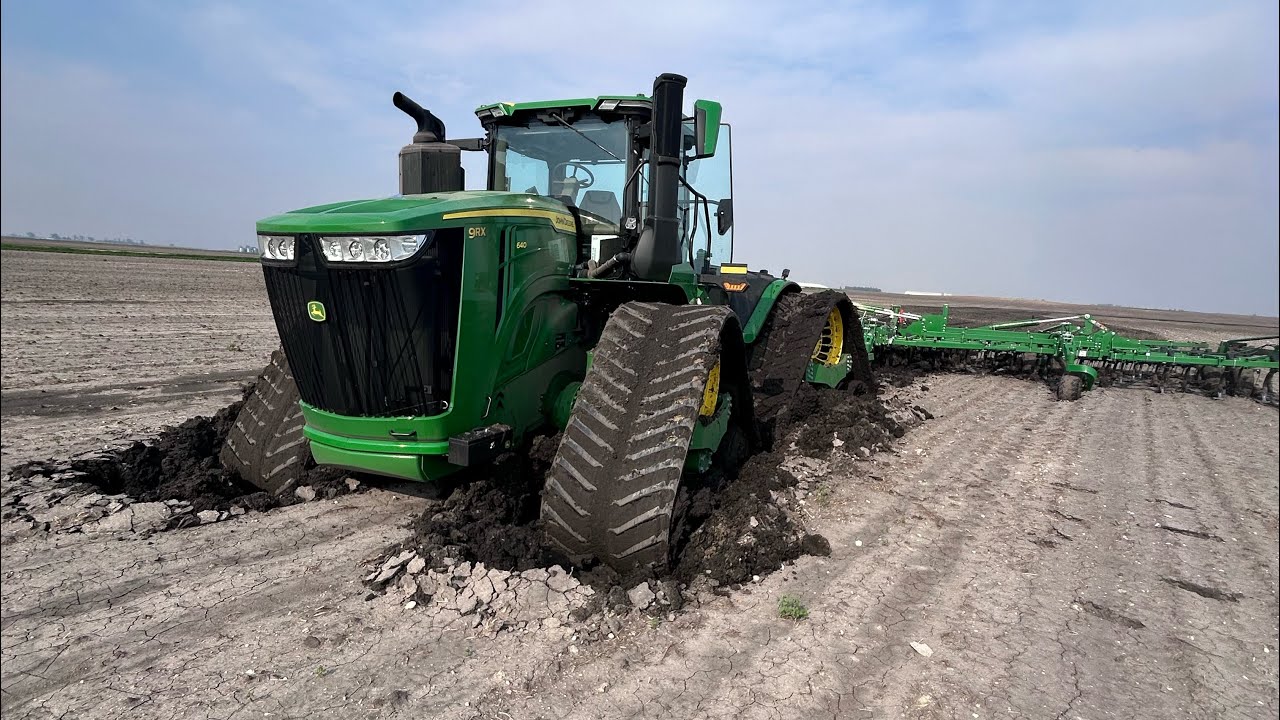 Tractor Stuck In The MUD…