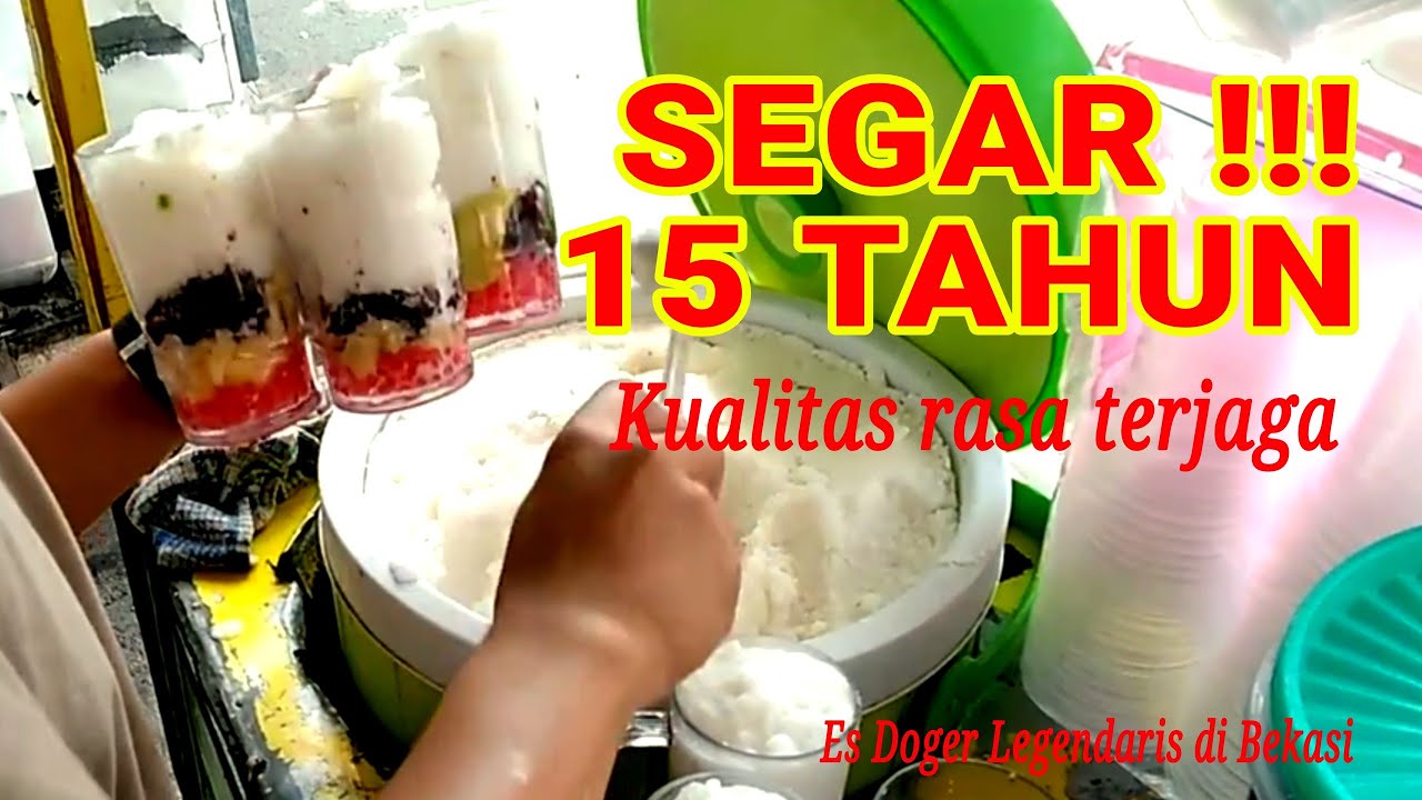 RATUSAN GELAS HABIS Dalam Sehari !! Es Doger Bekasi