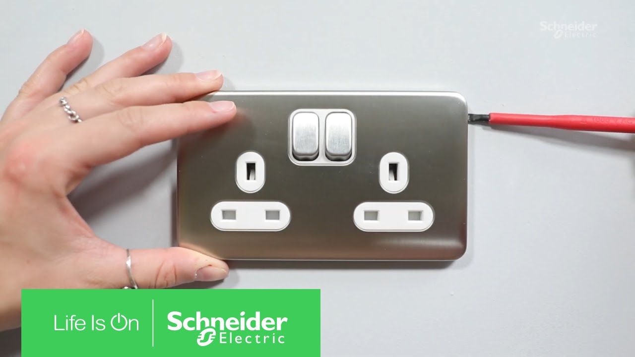 Lisse Screwless Deco Faceplate Removal | Schneider Electric