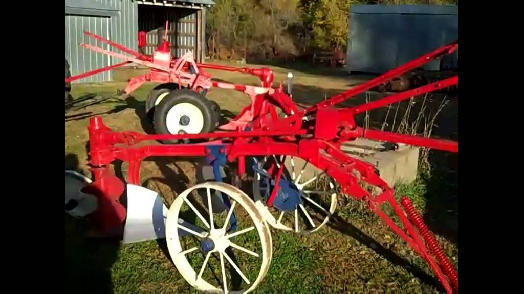 Amazing Collection of Antique International Harvester Plows