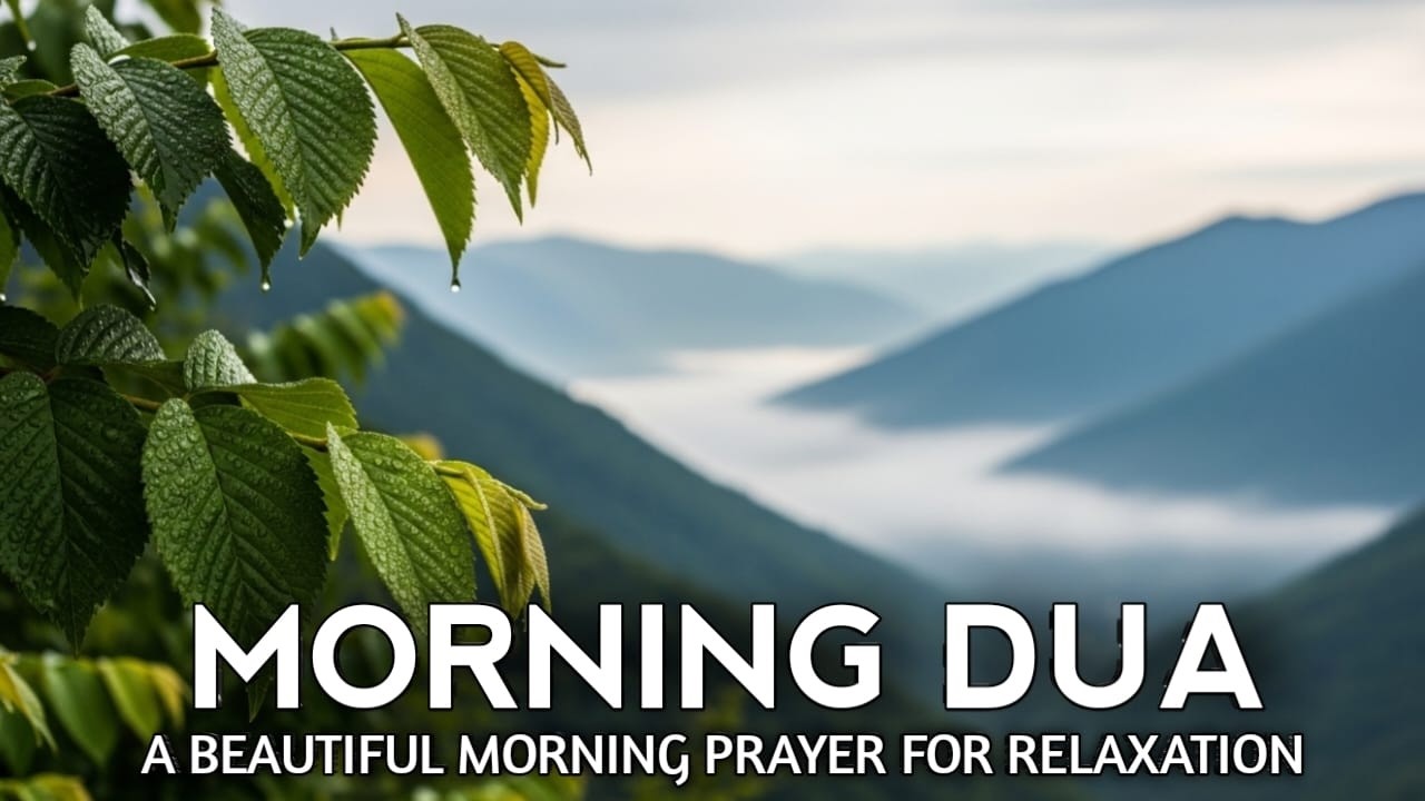 Relaxing Dua  for morning, afternoon, and night,  Islamic audio to reduce stress and sleep