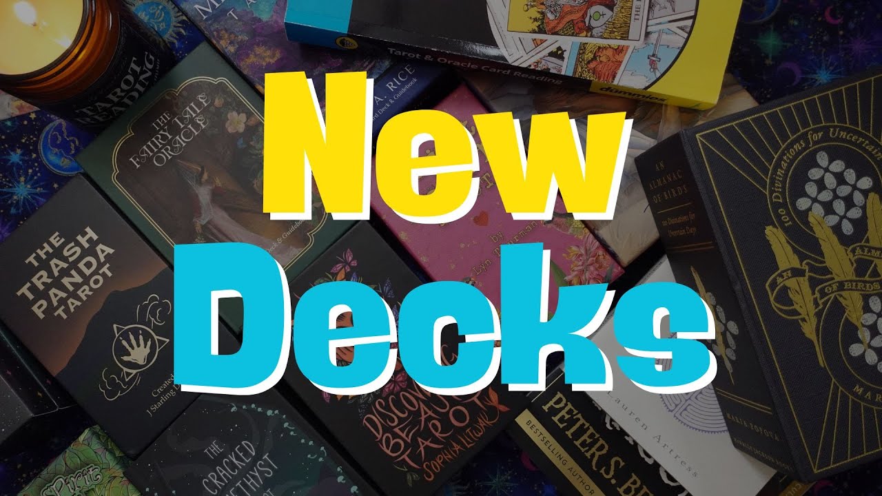 TAROT AND ORACLE DECK HAUL | Recent Deck Roundup | September 2025