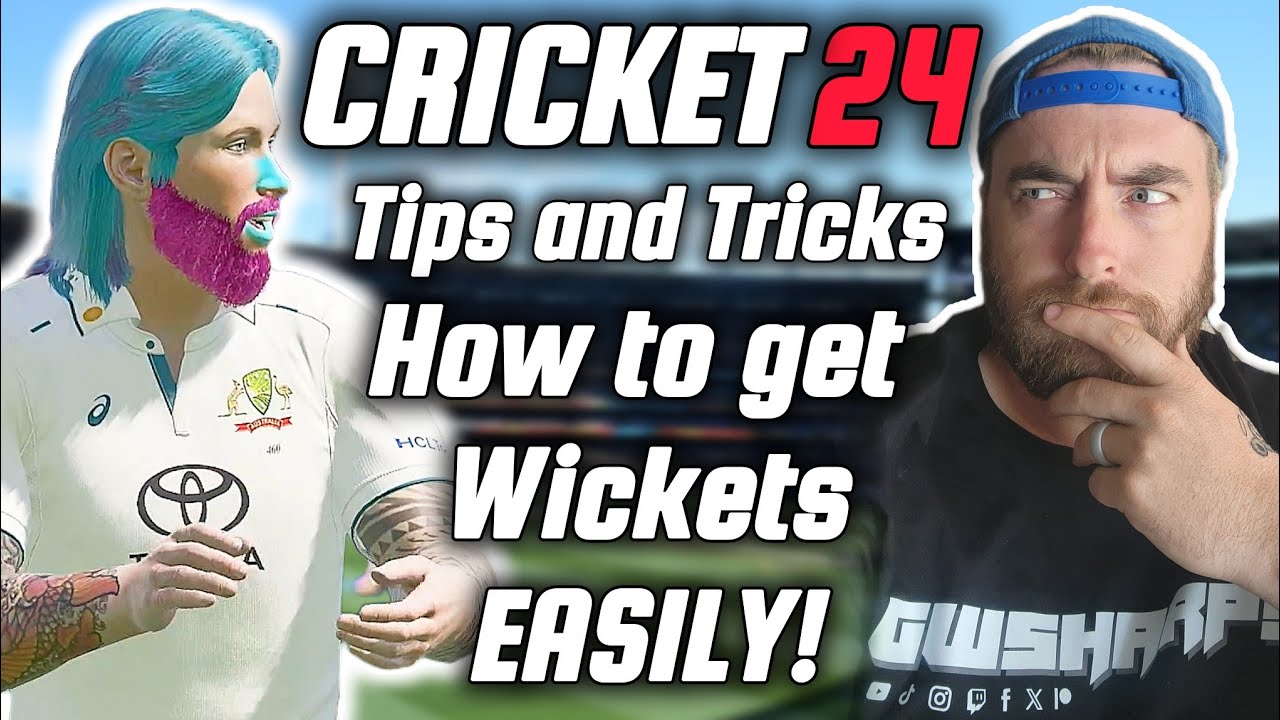 СОВЕТЫ И ПОДСКАЗКИ! КАК ВЗЯТЬ БОЛЬШЕ КАЛИТОК В РЕЖИМЕ КАРЬЕРЫ CRICKET 24! #CRICKET24 #CRICKET