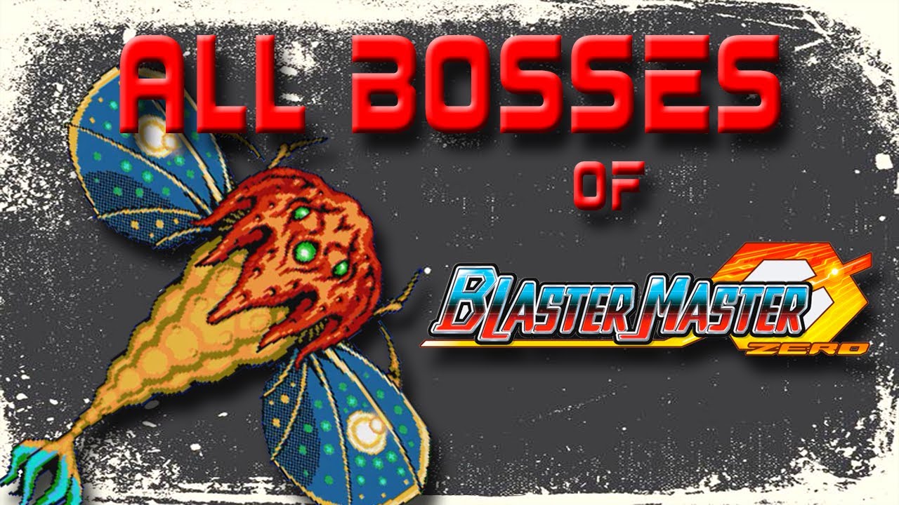 Blaster Master Zero- Switch: All Bosses