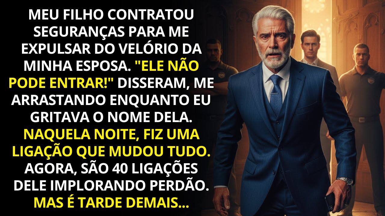 Meu filho me expulsou do velório da minha esposa… naquela noite, fiz uma ligação que mudou tudo.