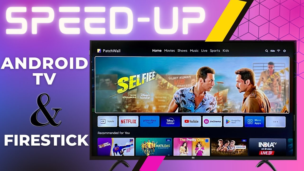 Increase Your Android TV's Speed | Fire Stick | Slow Speed Problem Solved