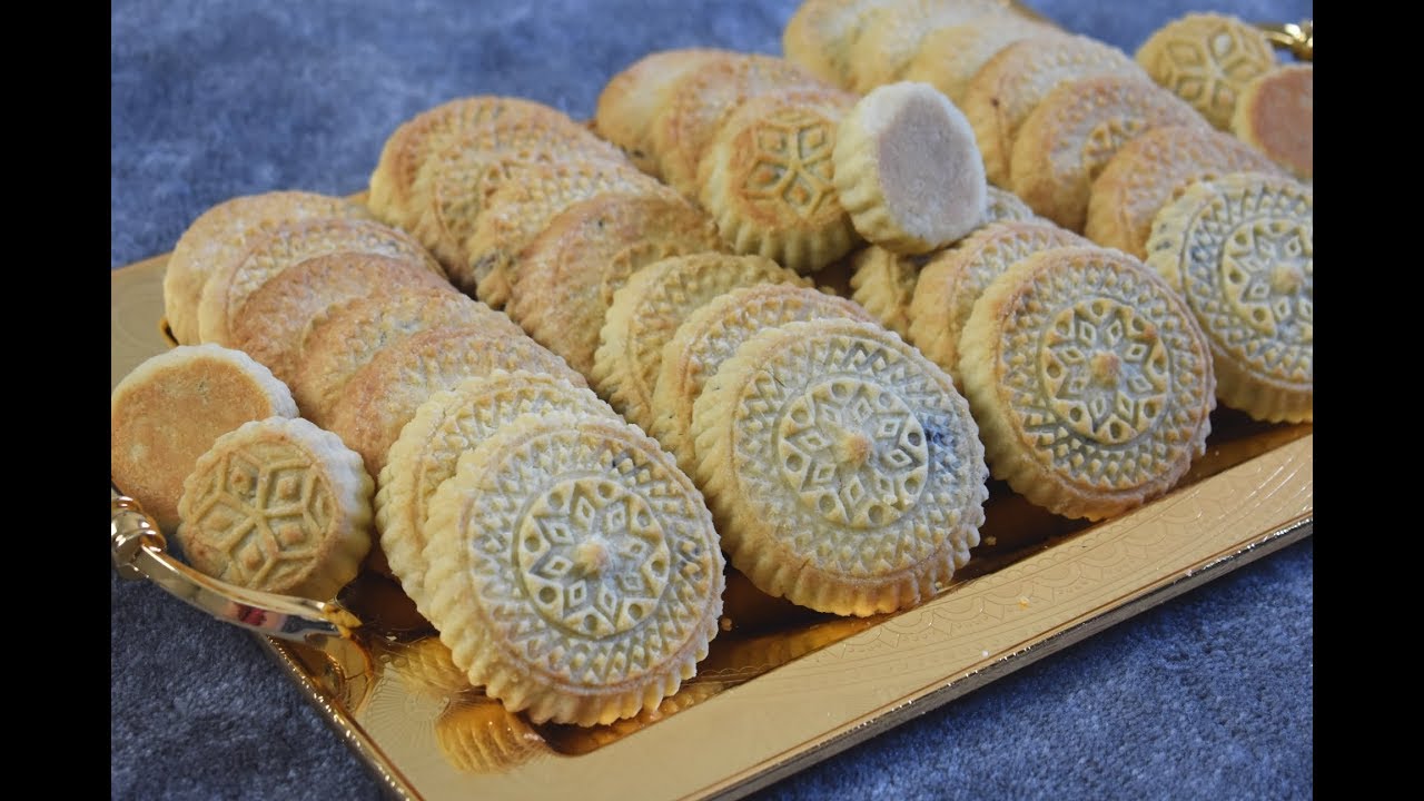 طريقة معمول الطحين الفاخر بحشوة التمر والحفاظ على الرسمة أضحى مبارك