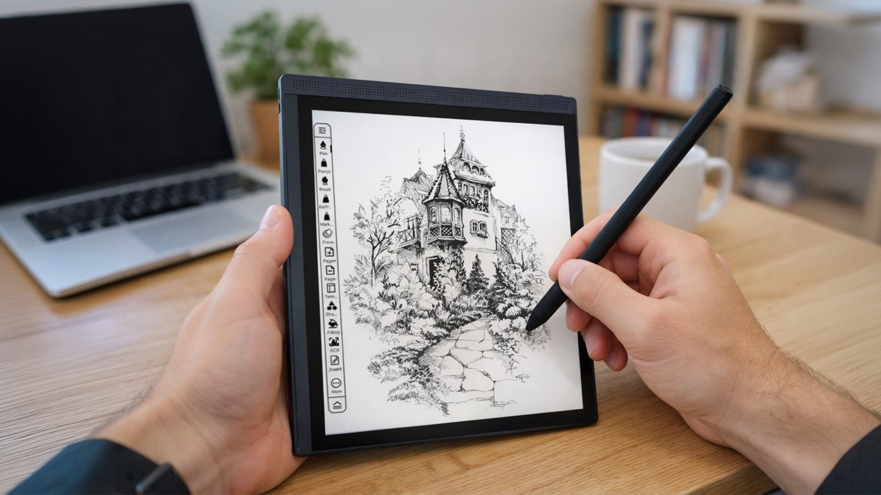 Bigme B1051 обзор: E-Ink планшет для дизайнеров и программистов. Android 14!