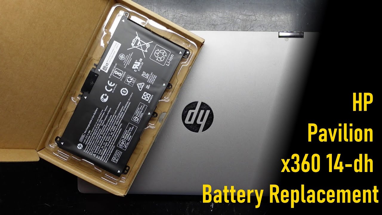 Замена аккумулятора HP Pavilion X360 14-dh