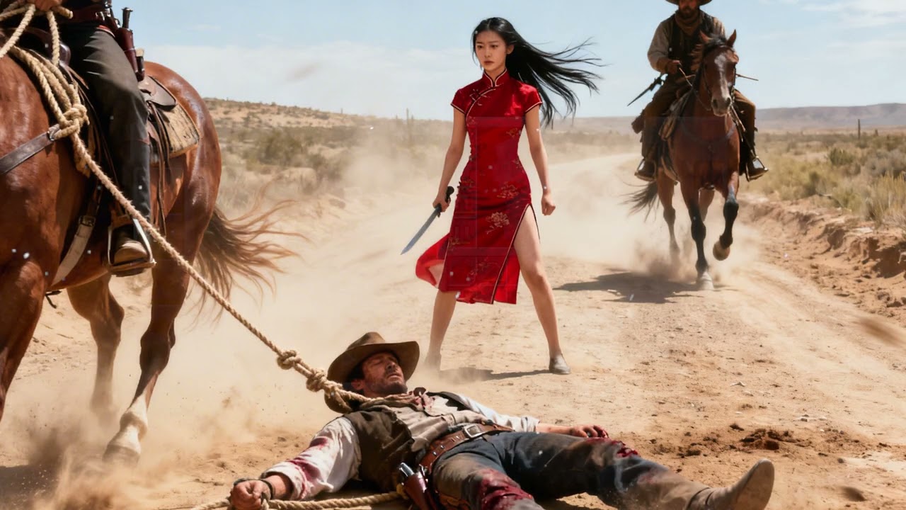 They Dragged a Cowboy Through the Dust by Horse | Until A Chinese Girl Stood in the Road