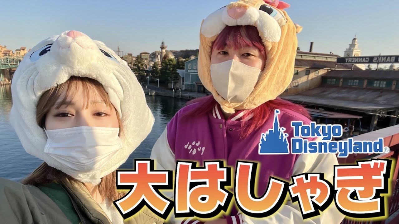 【誕生日】ディズニーランドで親友と徹夜で遊びつくす