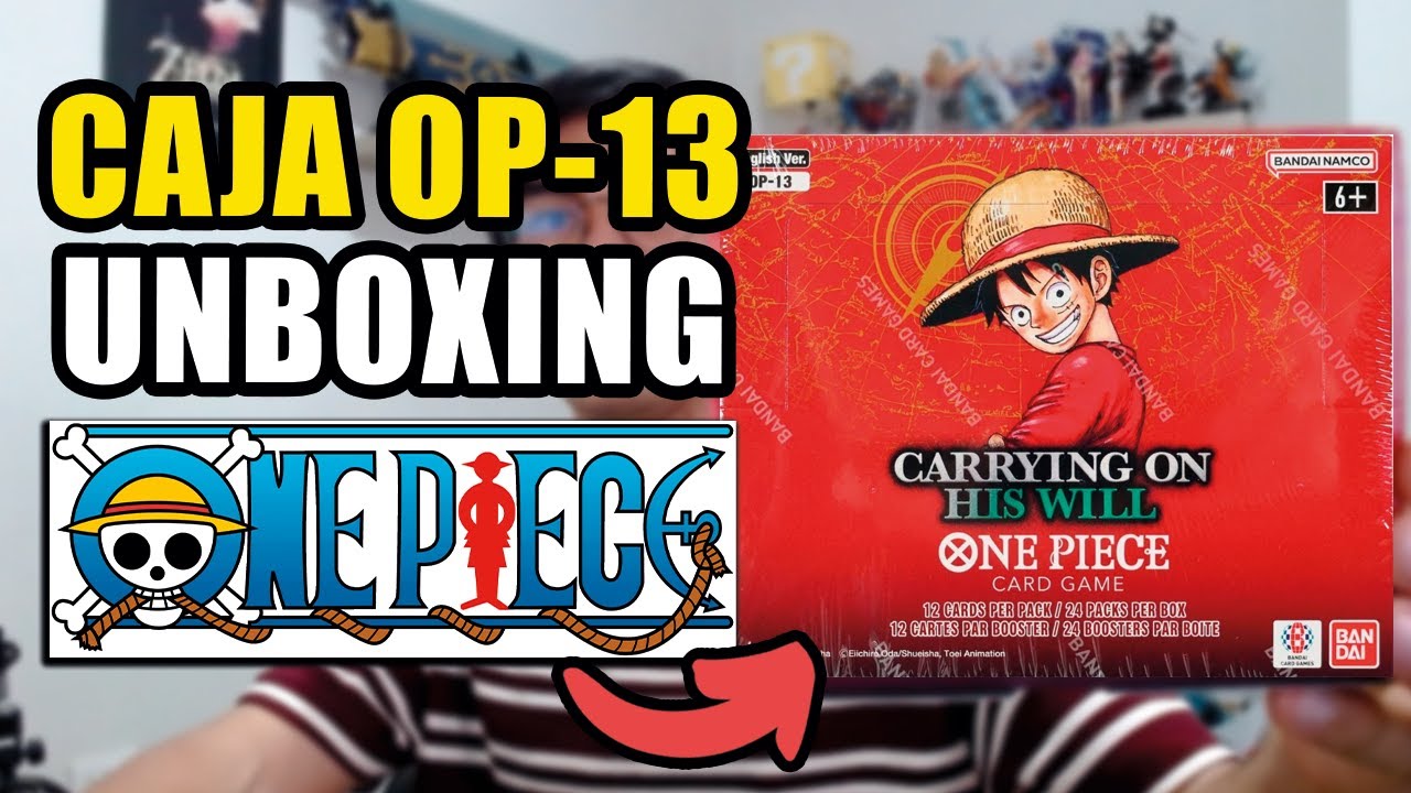 ONE PIECE CARD GAME UNBOXING CAJA OP 13 ! 🏴‍☠️