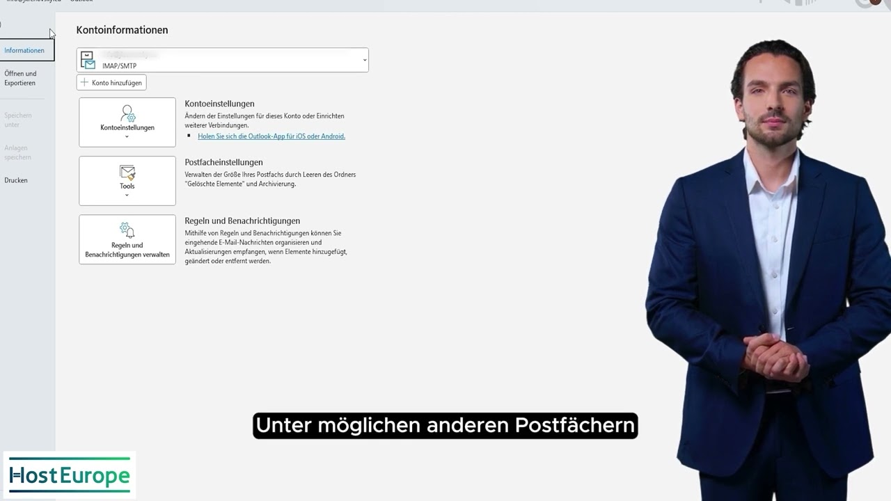 Microsoft 365-E-Mail-Konto in Outlook auf Windows einrichten
