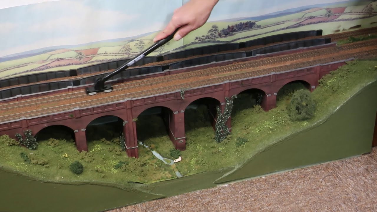 Track Cleaning - with the Woodland Scenics Tidy Track system.