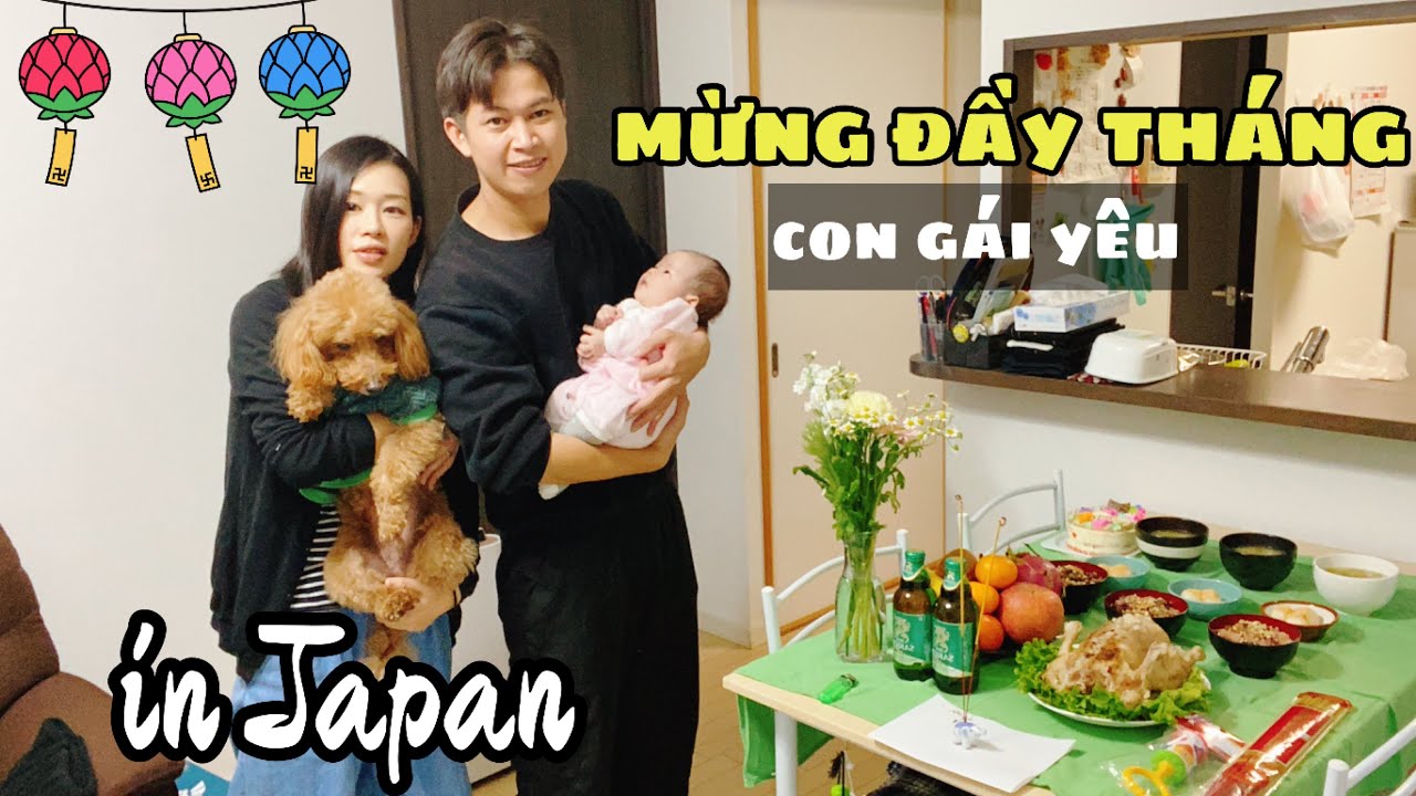 Mừng Đầy Tháng Đơn Giản Cho Con Tại Nhật Bản | Hoshiho Family