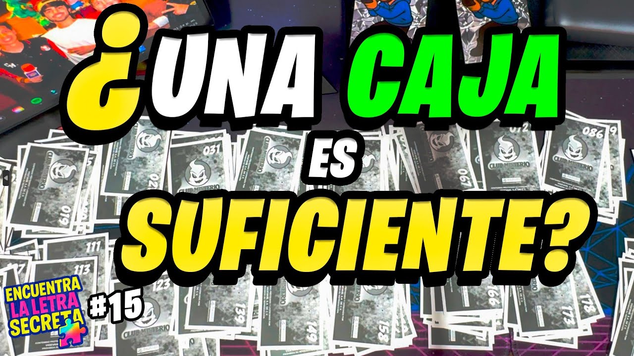 ¿SE puede LLENAR el ÁLBUM del Club Misterio con una SOLA CAJA? ¡ORDENO 250 ESTAMPAS! | LS No. 15
