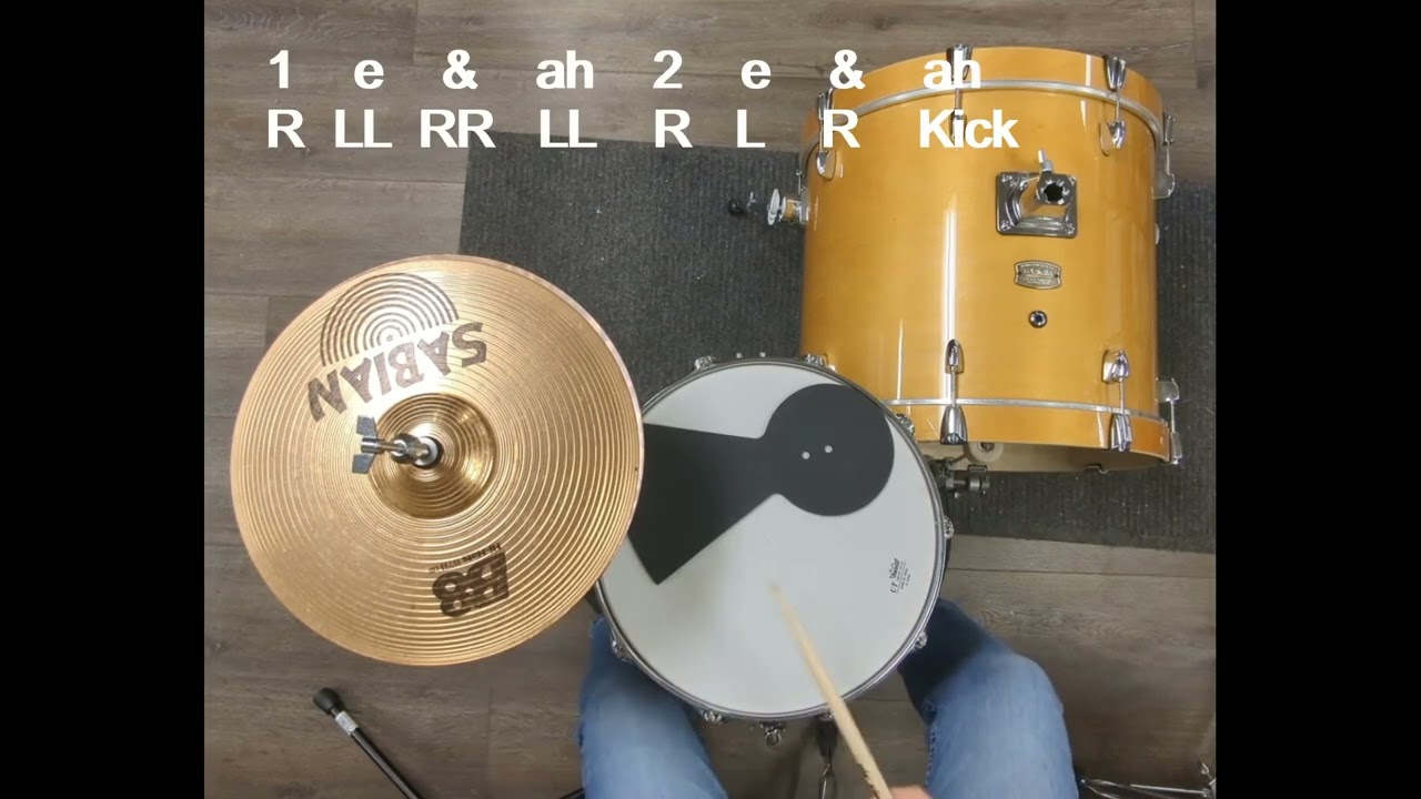 7-Stroke 16th-Note Funk Pattern, Full Lesson 