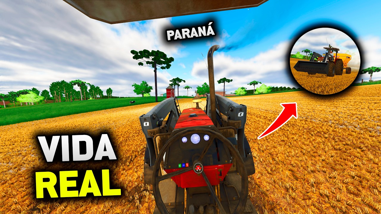 SIMULANDO 100% A VIDA REAL NO PARANÁ - FARMING SIMULATOR 25 - EP 20 (EM BUSCA DO SUCESSO T3)