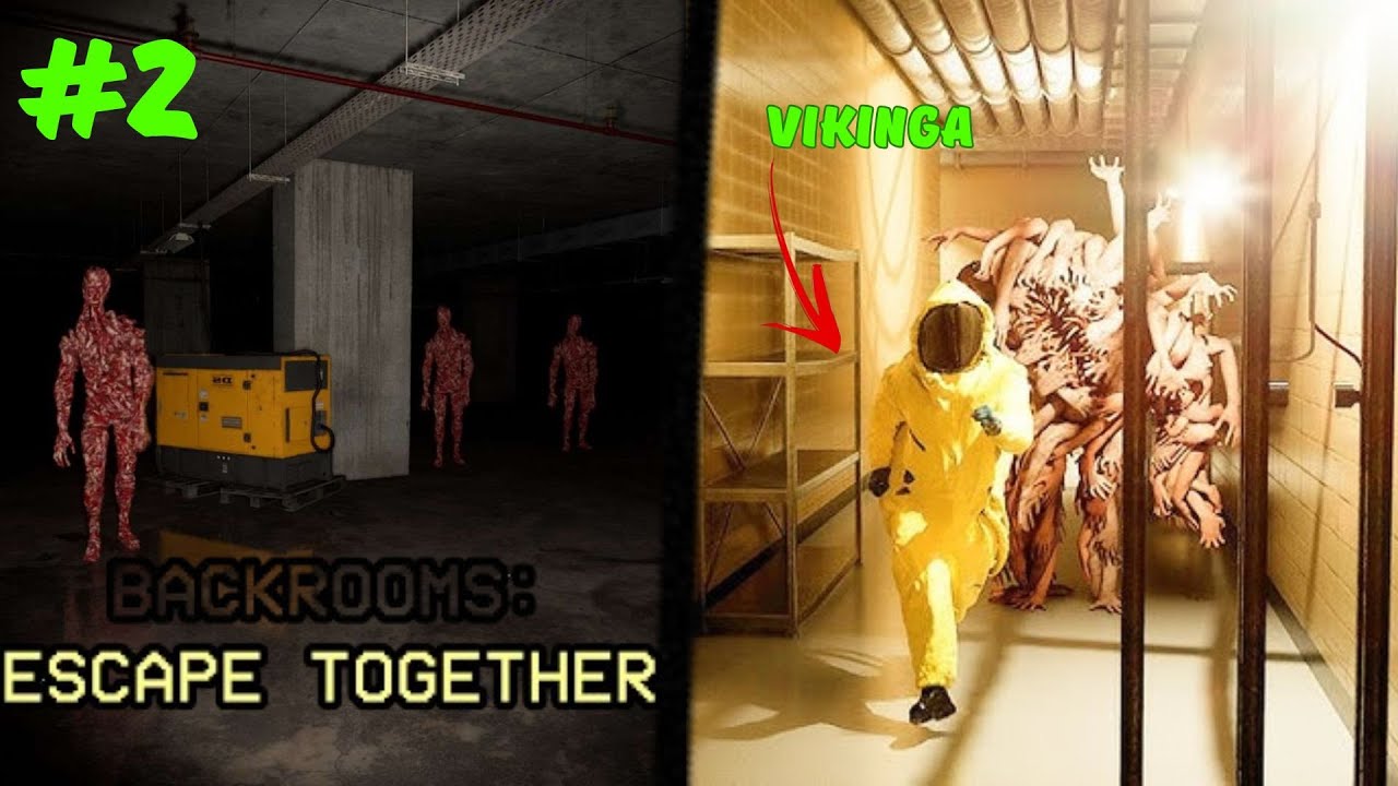 ИЗБЯГАХМЕ ЛИ ОТ BACKROOMS ESCAPE TOGETHER???😱