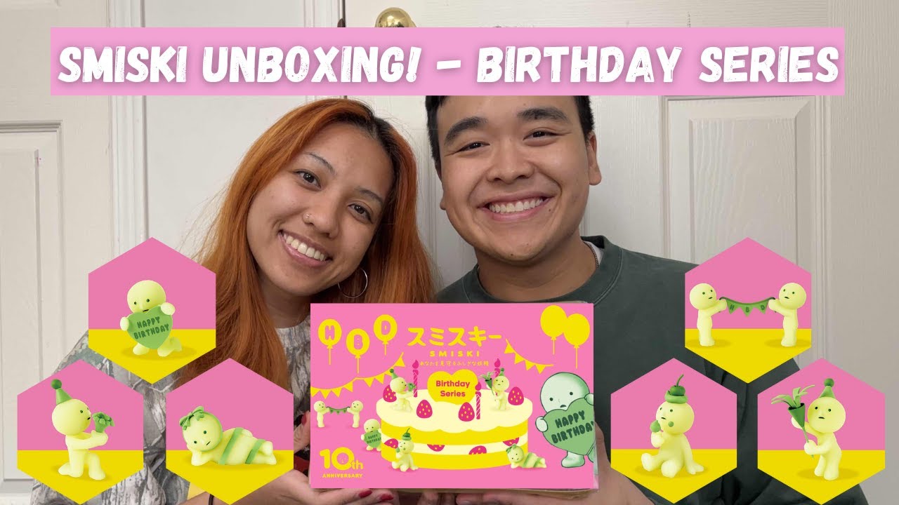 Smiski Birthday Series Unboxing!